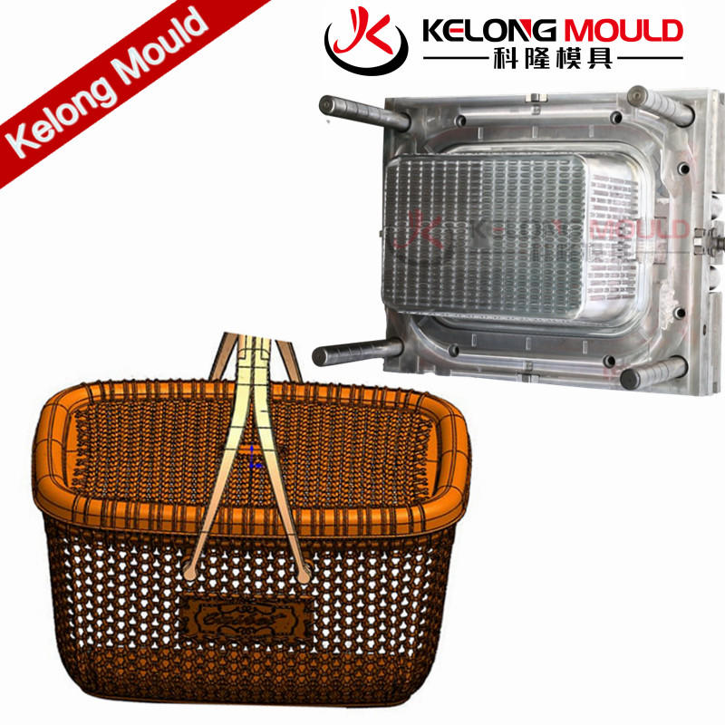 Plastic Shopping Basket Mould For Daily Use
