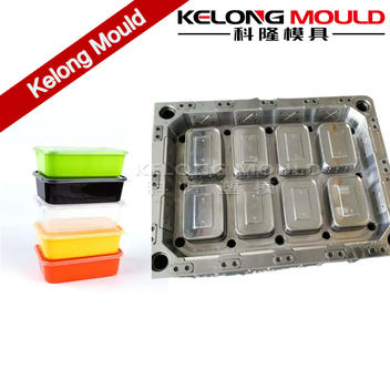 Disposable packaging box mold